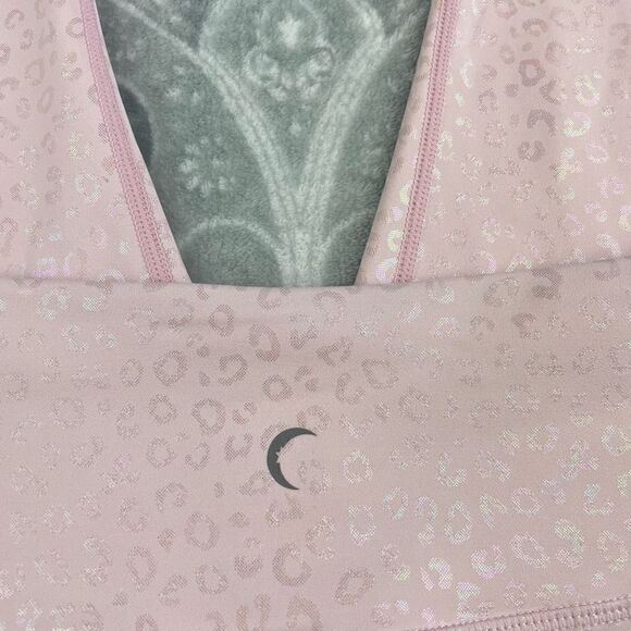 Zyia Pink Leopard Unicorn Light N Tight Leggings - Picture 3 of 4